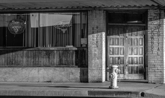 Cowboys Welcome | Oakdale, CA | Home Town - Black & White